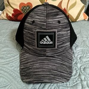 Adidas Black & Gray Fitted Cap